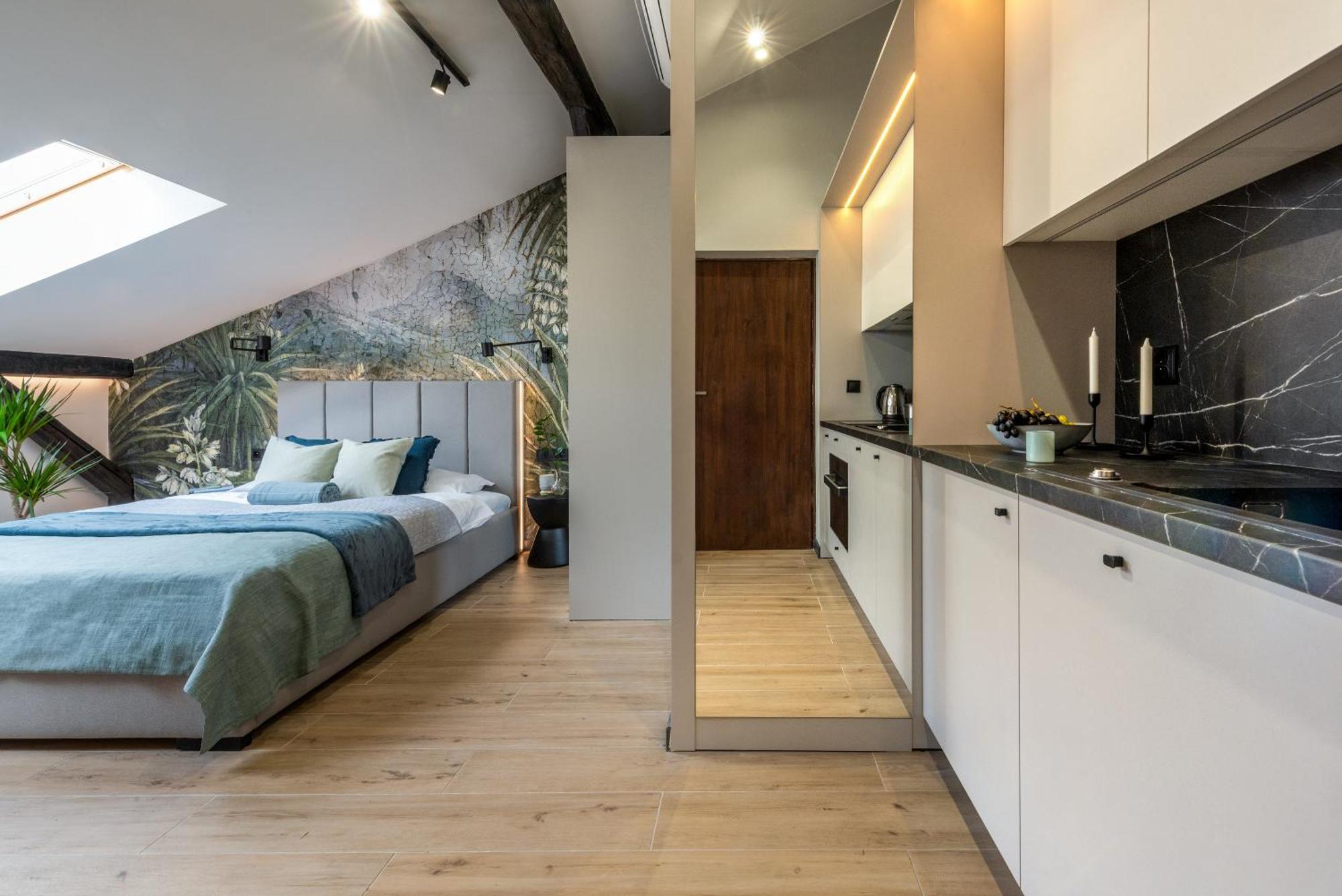 קרקוב Skyline Apartments מראה חיצוני תמונה